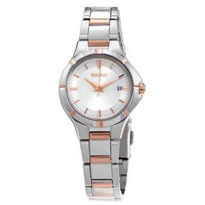 New Seiko White Array Ladies Watch w/ box